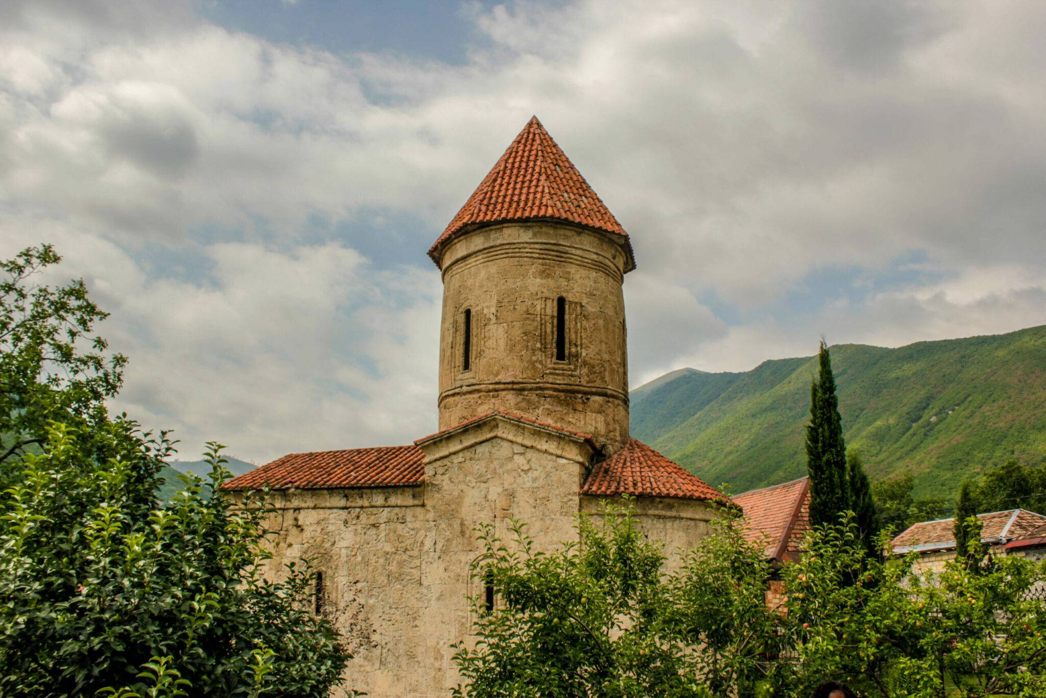 Albanian Church and Kish village in Azerbaijan