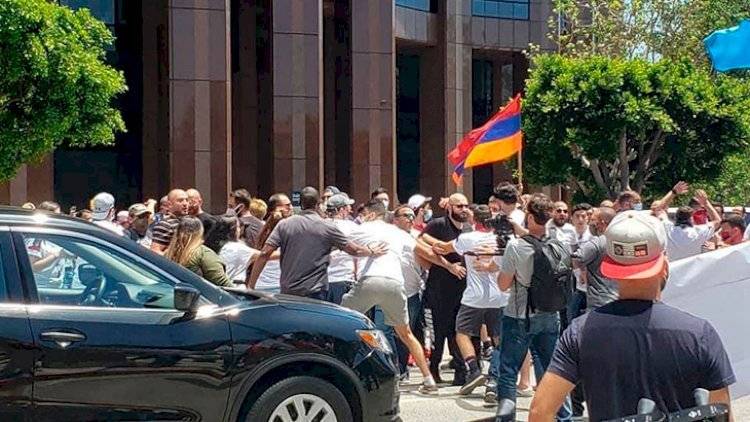 Armenische Brutalität gegen Aserbaidschaner auf europäischen und amerikanischen Straßen