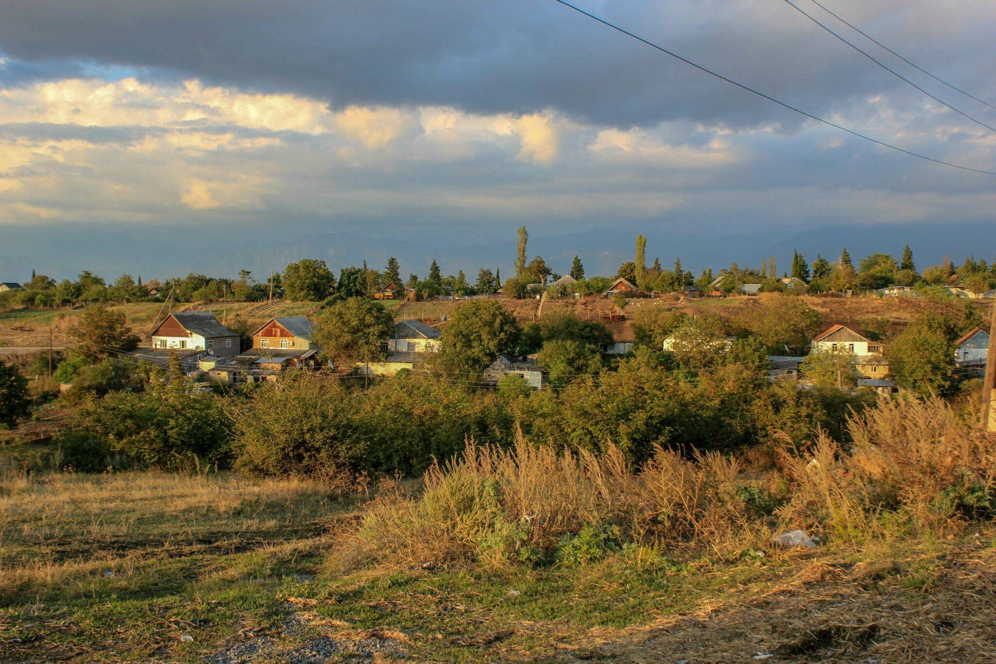 Ein russisches Dorf in Aserbaidschan