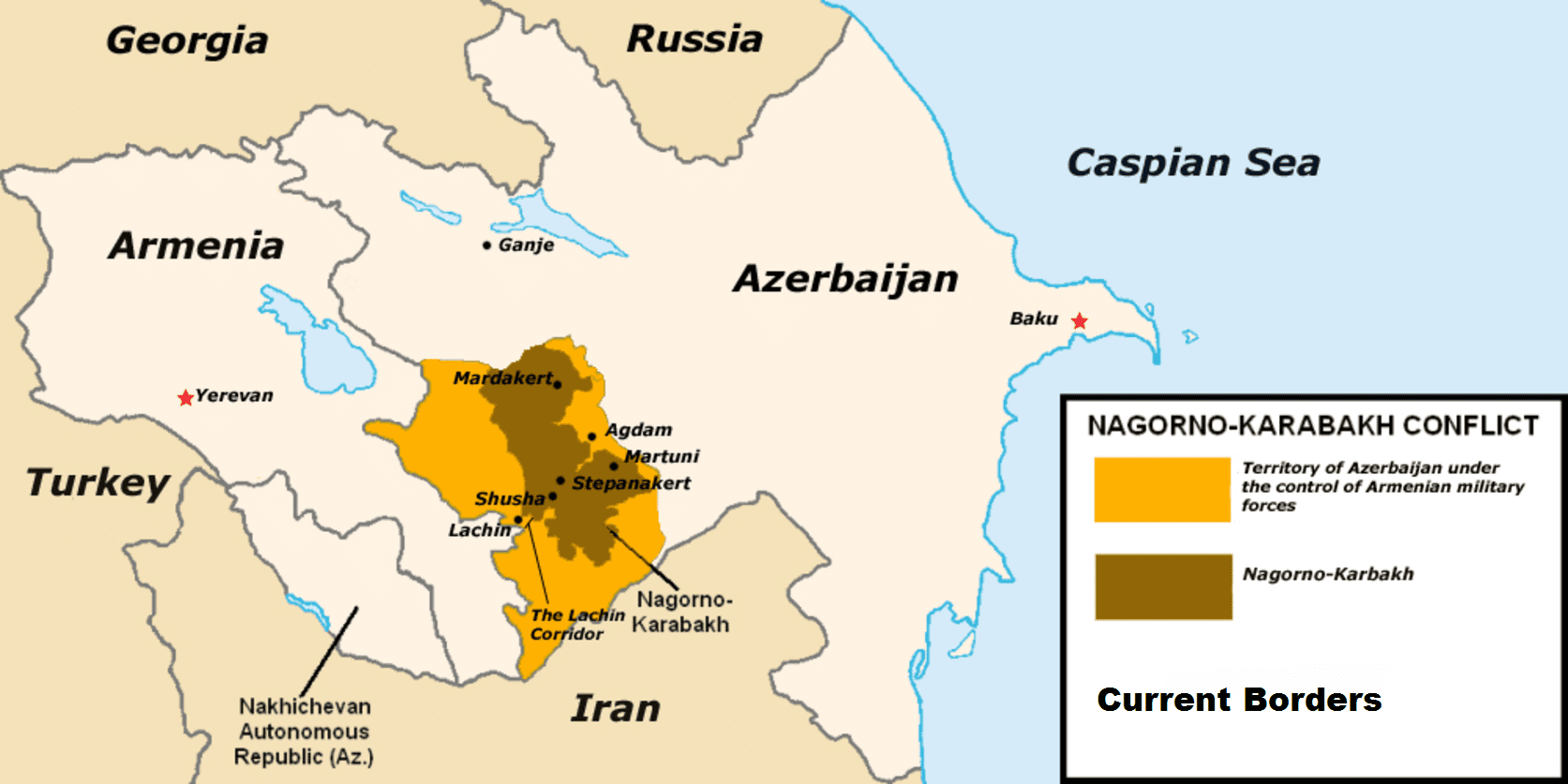 Conflict over Nagorno-Karabakh: Armenian arguments against Azerbaijani