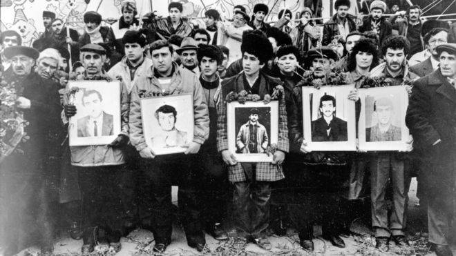 Schwarzer Januar in Baku — 20.01.1990