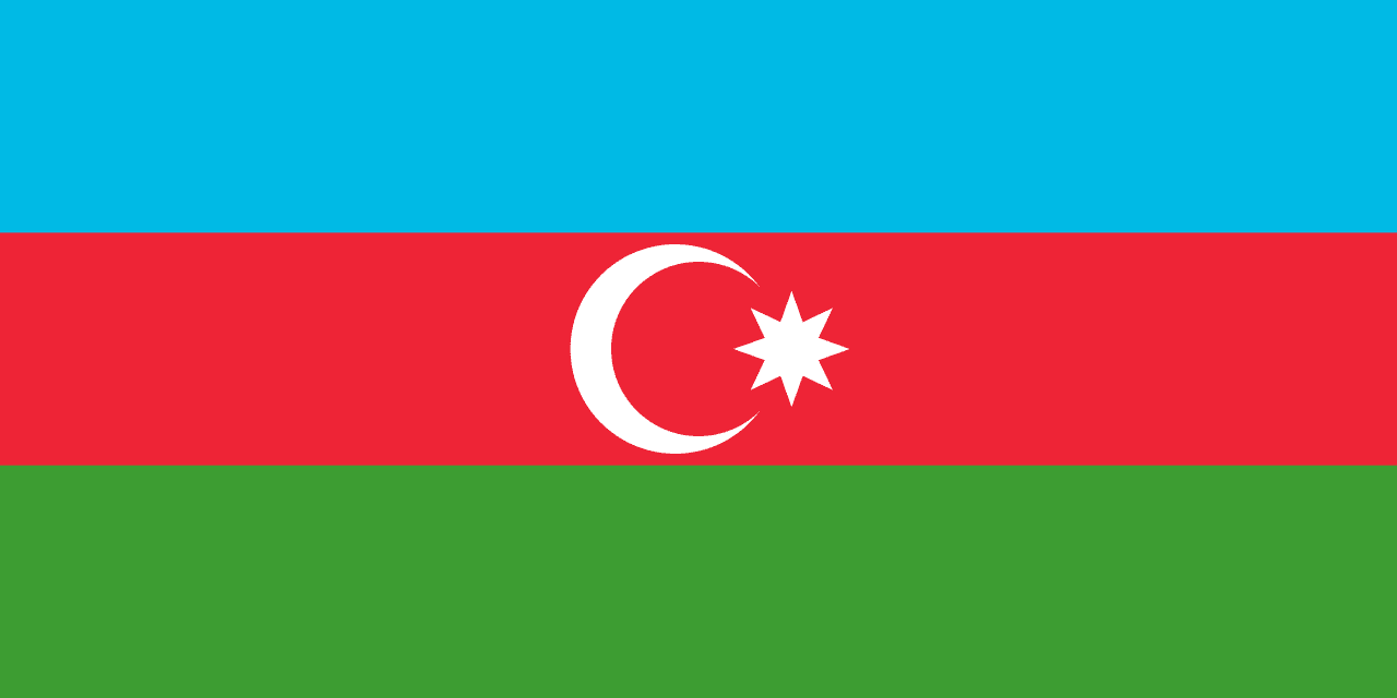 Staatssymbole und Staatshymne der Republik Aserbaidschan