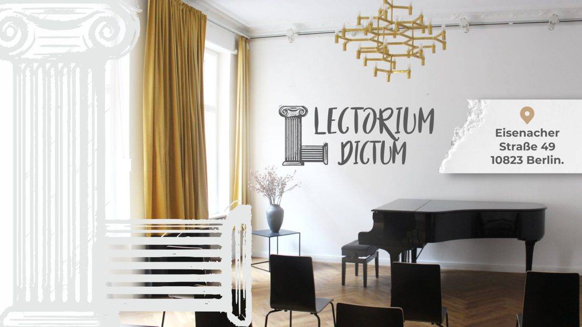 Лекторий Dictum — просветительское пространство в Берлине